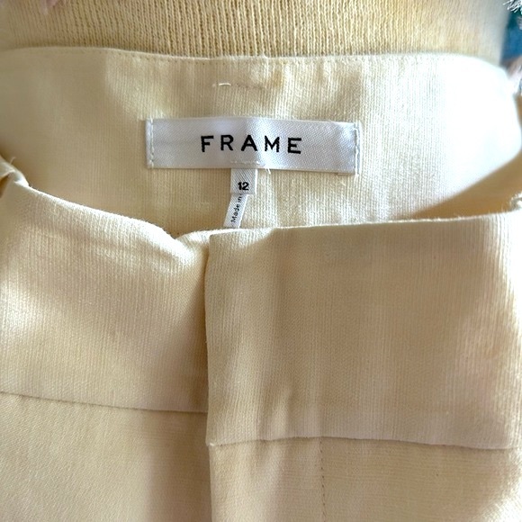 Fabulous FRAME elegant & sexy cropped Slacks Some Stretch Like new & Great On! - Picture 2 of 11